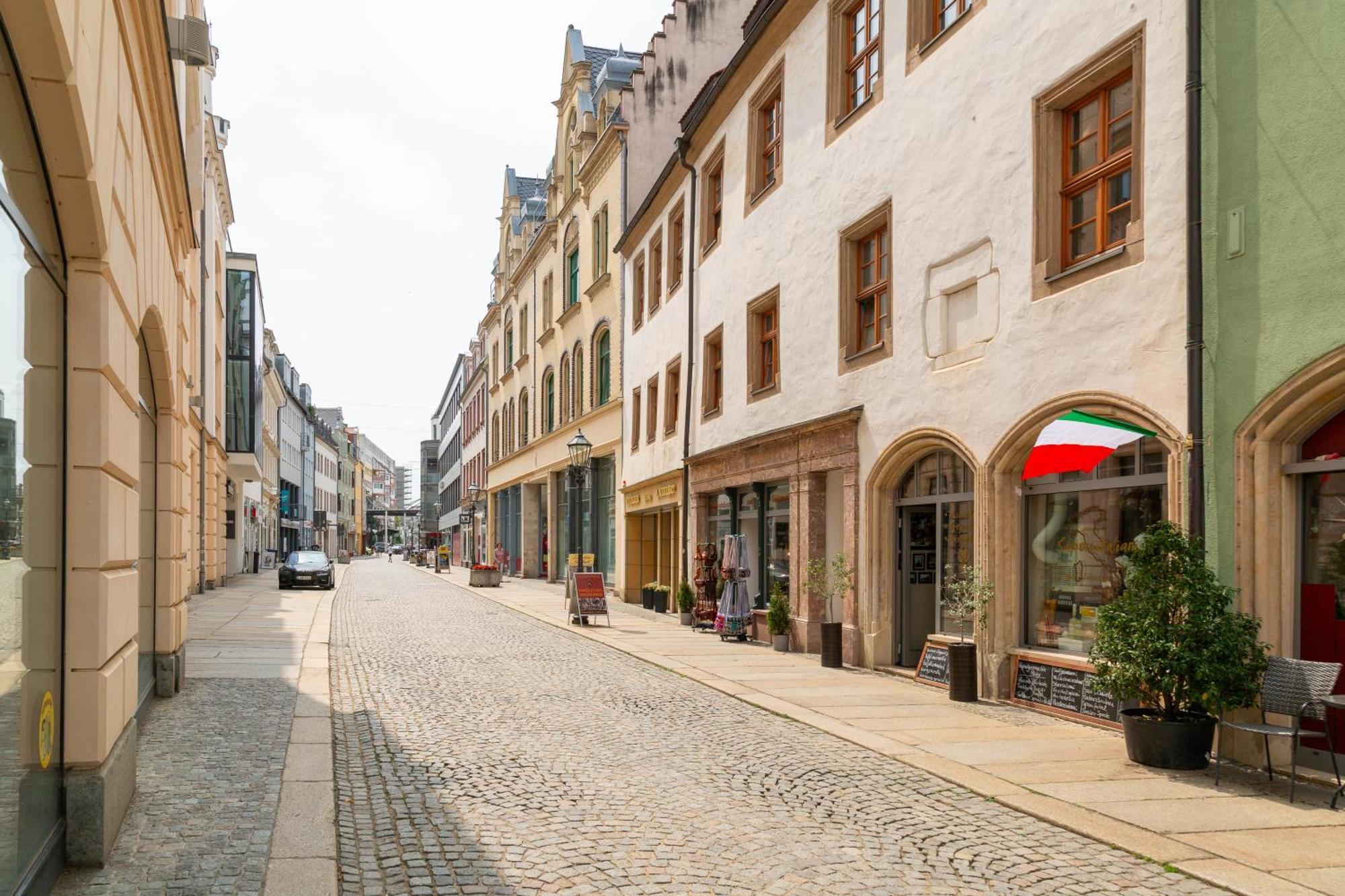 Soulscape Apartments Loft Zwickau Citycenter Mit Tg-Stellplatz, Magenta-Tv Und Klima Exterior photo